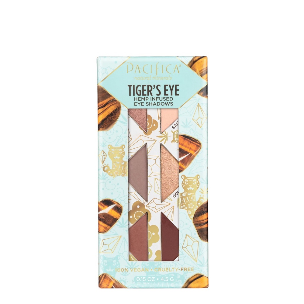 PACIFICA TIGER'S EYE Hemp Infused Eye Shadows